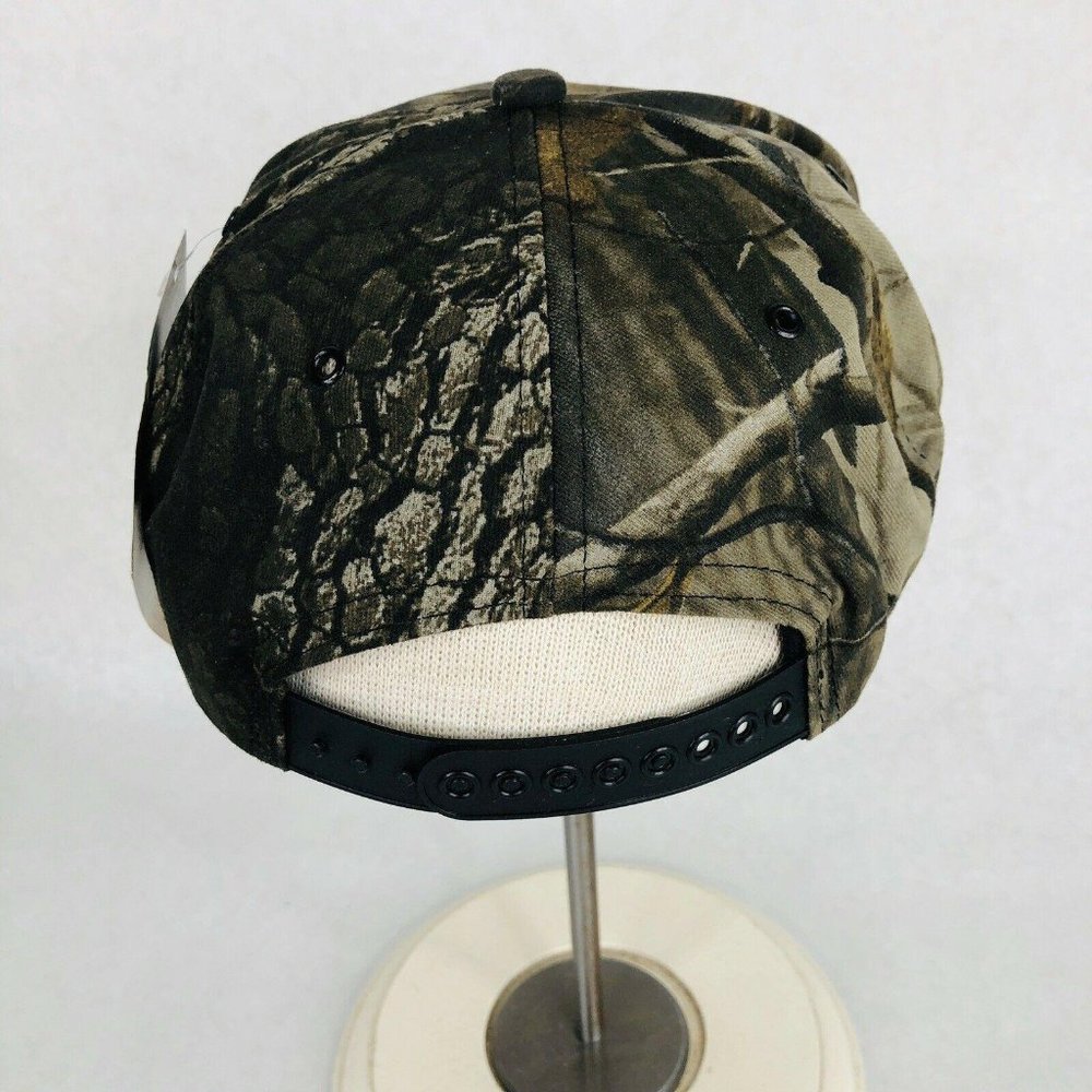New Golden Harvest Hat K Products Snapback Camo Hunting Realtree Hardwoods - Picture 4 of 11